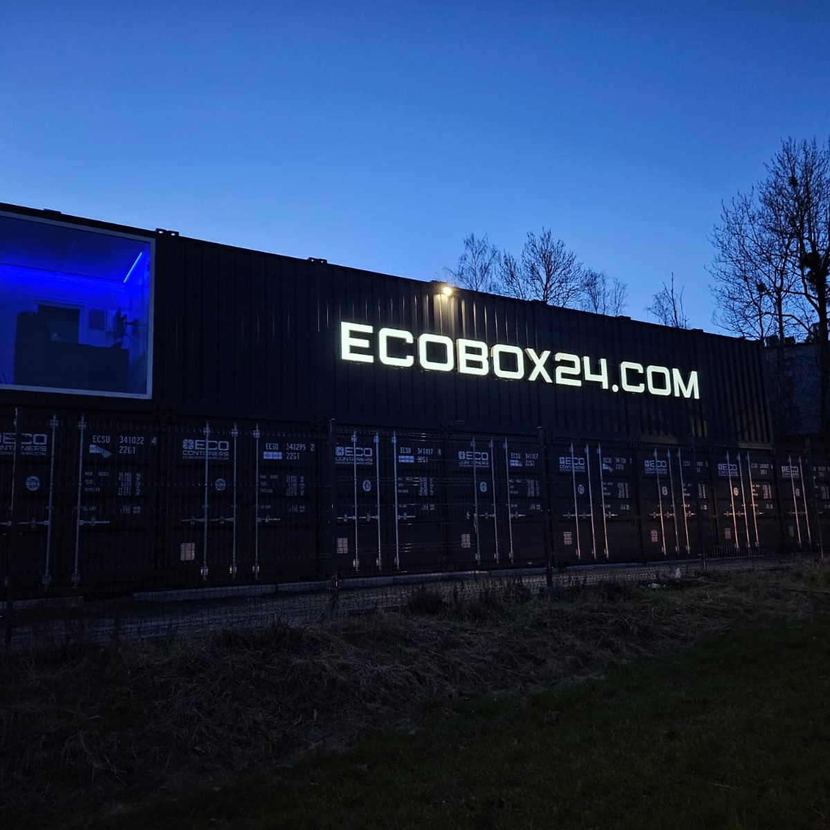 logo świecące ecobox